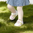 EBMINI NEON easy-on toddler sneakers with a secure strap closure