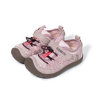 EBMINI PACE barefoot toddler sneakers with a sporty dual-closure design