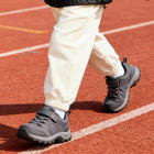 EBMINI PLUSH toddler sneakers with a secure dual-closure design