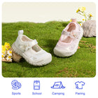 EBMINI POSY pink and white floral sneakers for growing feet