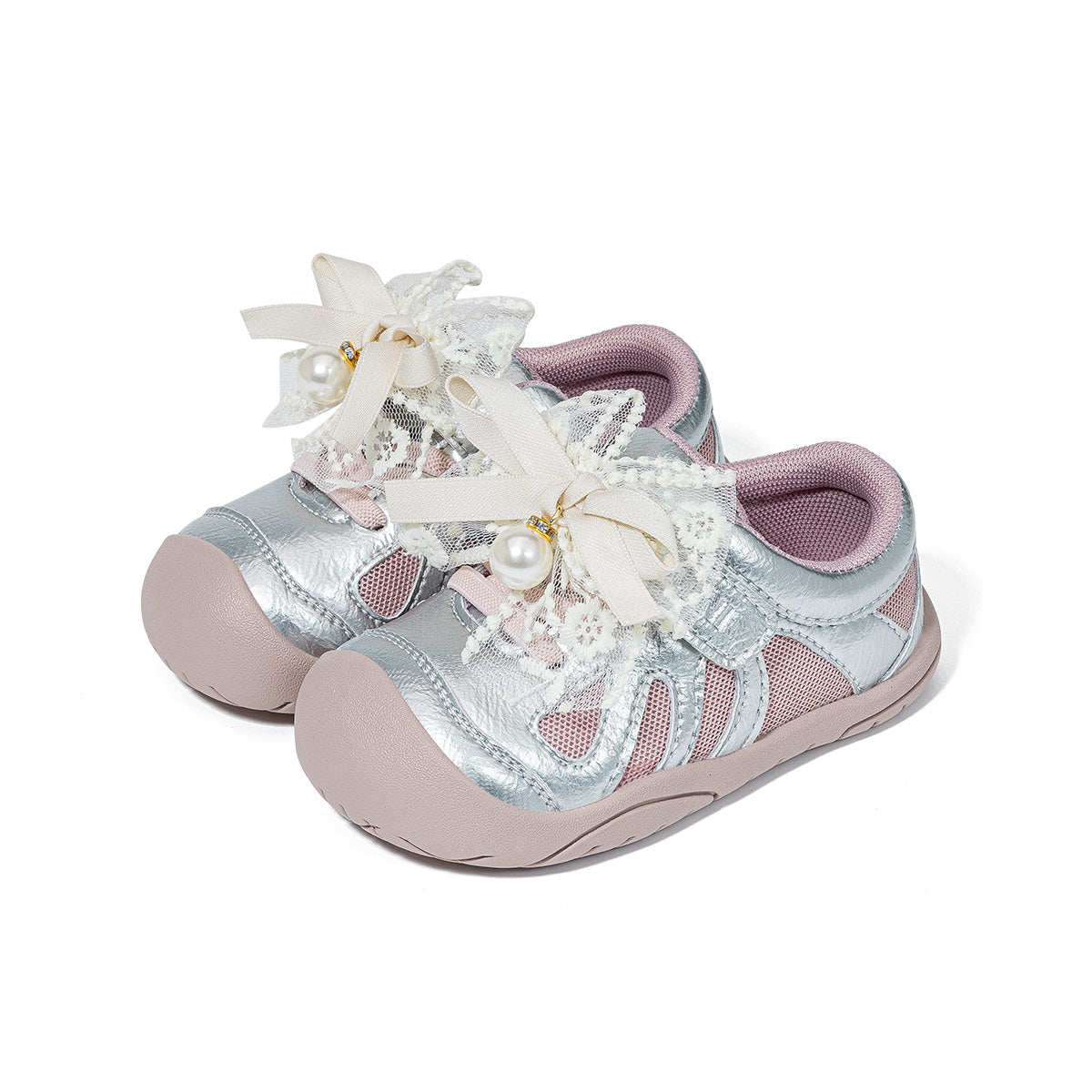 EBMINI PRIMA breathable sneakers with decorative bow styling