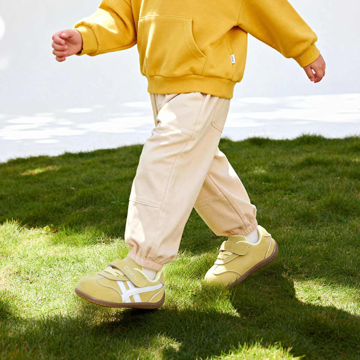 EBMINI RALLY breathable sneakers with suede-inspired accents