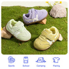 EBMINI RALLY pink white and yellow retro sneakers