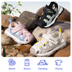 EBMINI RETRO easy-on sandals with a secure hook-and-loop strap