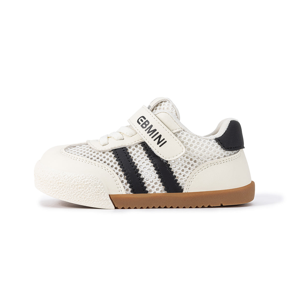 EBMINI RETRO first-walker sneakers with a roomy wide toe box