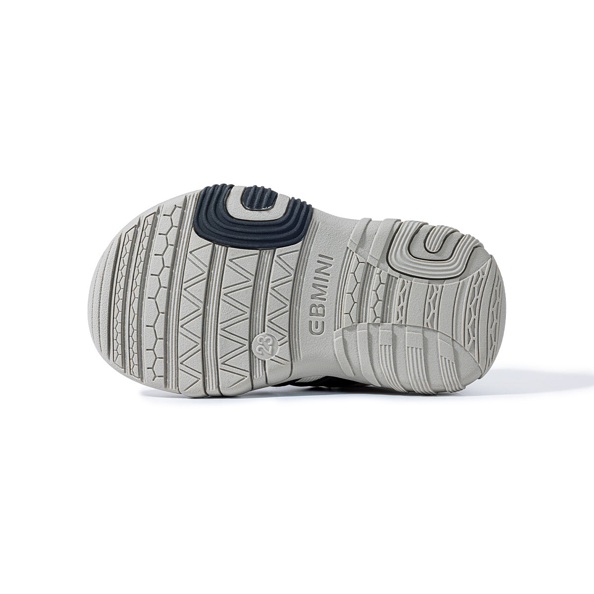 EBMINI RIPPLE non-slip outdoor sneakers with deep traction grooves