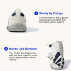 EBMINI RIPPLE lightweight sneakers with fixed elastic laces