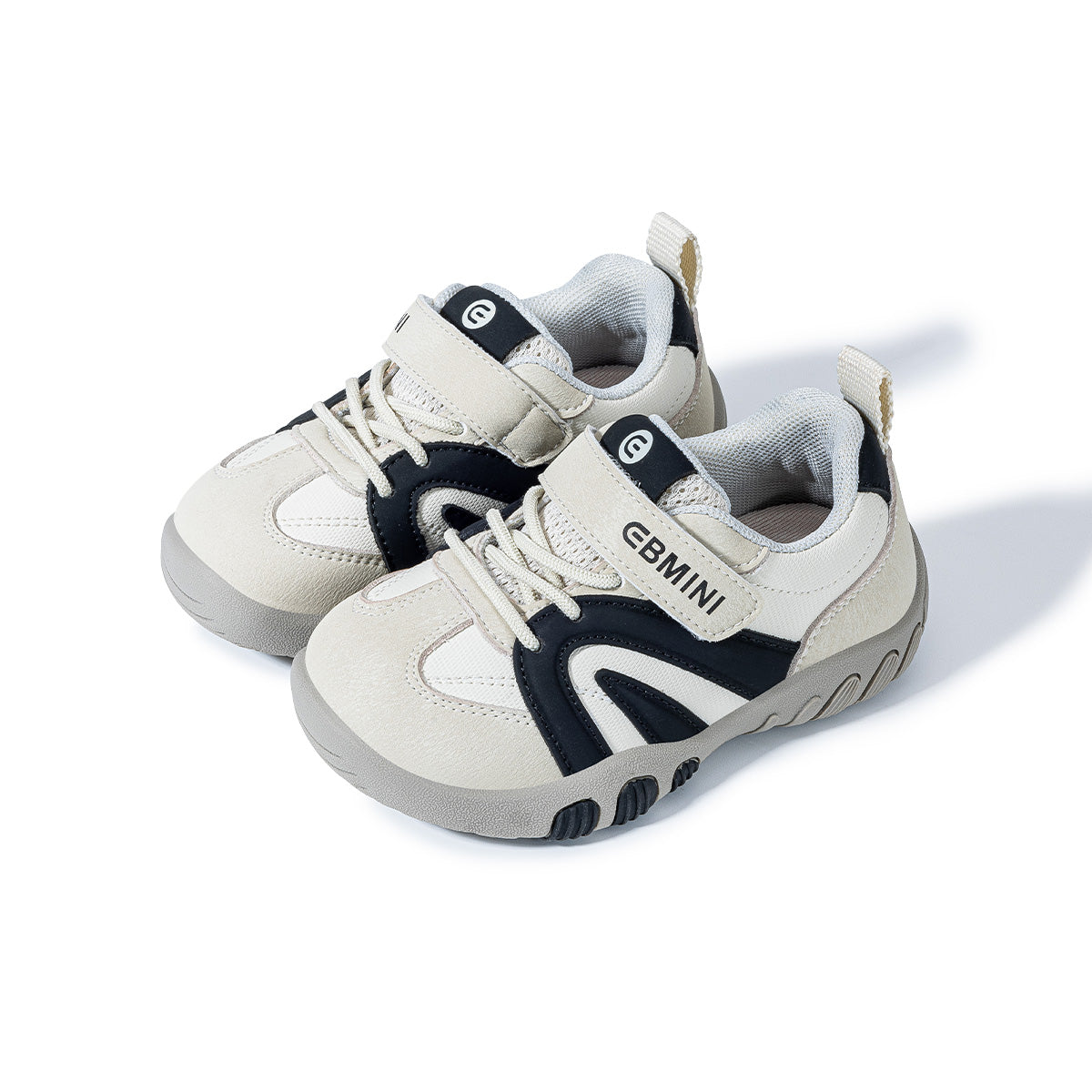 EBMINI RIPPLE barefoot toddler sneakers with wave color blocking