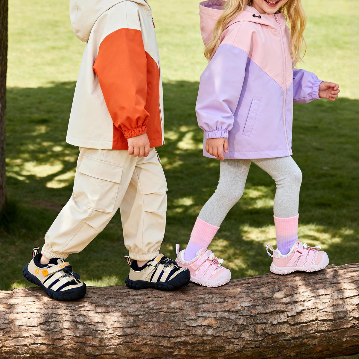 EBMINI ROAM breathable mesh sneakers for active toddlers