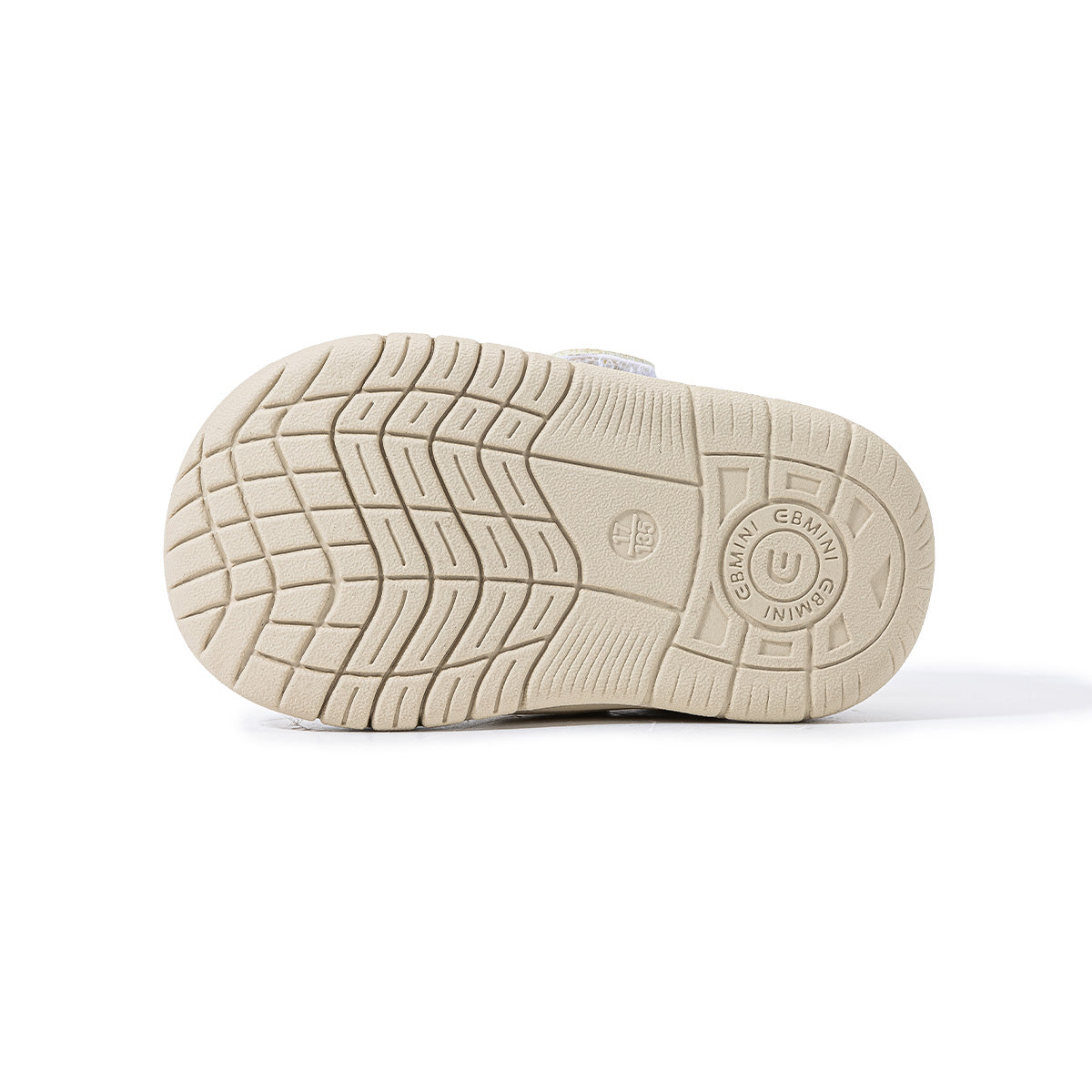 EBMINI ROARY wide toe tiger toddler sneakers easy closure detail