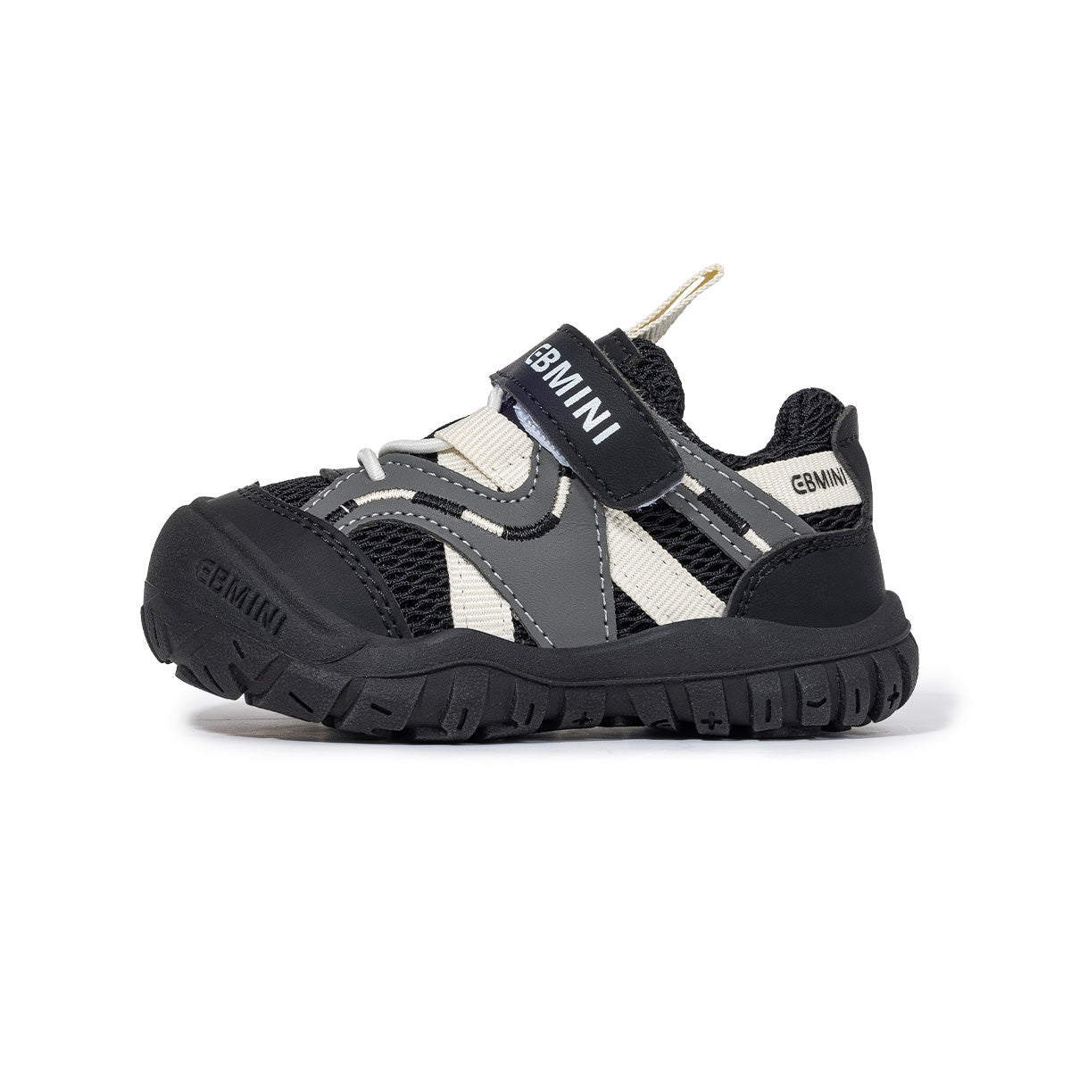 EBMINI ROVE closed-toe toddler sandals with a roomy wide toe box