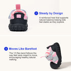 EBMINI ROVE non-slip toddler sandals with a lug outsole