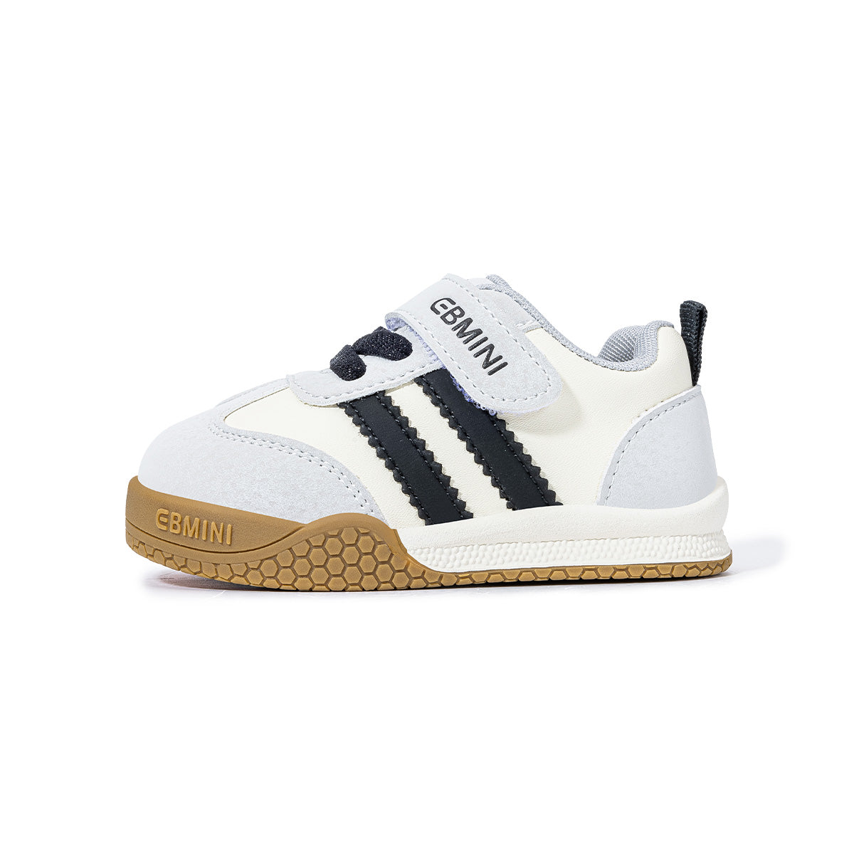 EBMINI SIDELINE wide toe retro toddler sneakers side profile