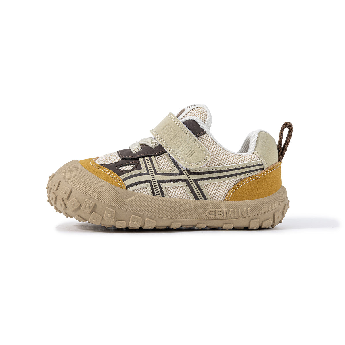 EBMINI SLICK toddler sneakers with a roomy wide toe box