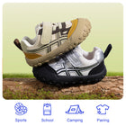 EBMINI SLICK lightweight silver sneakers for outdoor play
