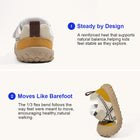 EBMINI SLICK non-slip toddler sneakers with a lug outsole