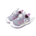 Pair of purple EBMINI SPIN barefoot hiking sneakers