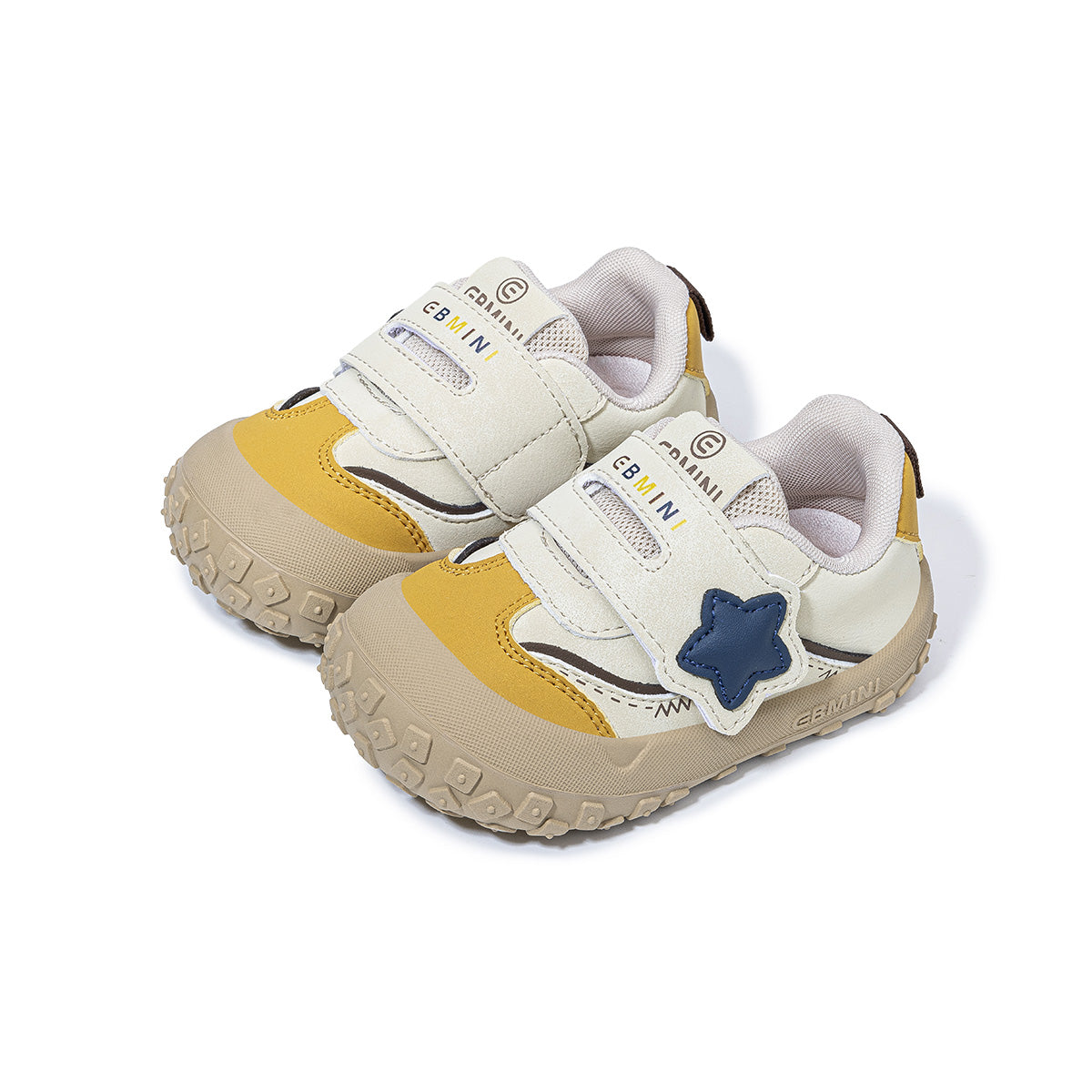 EBMINI STARLET pair of wide-toe barefoot toddler sneakers