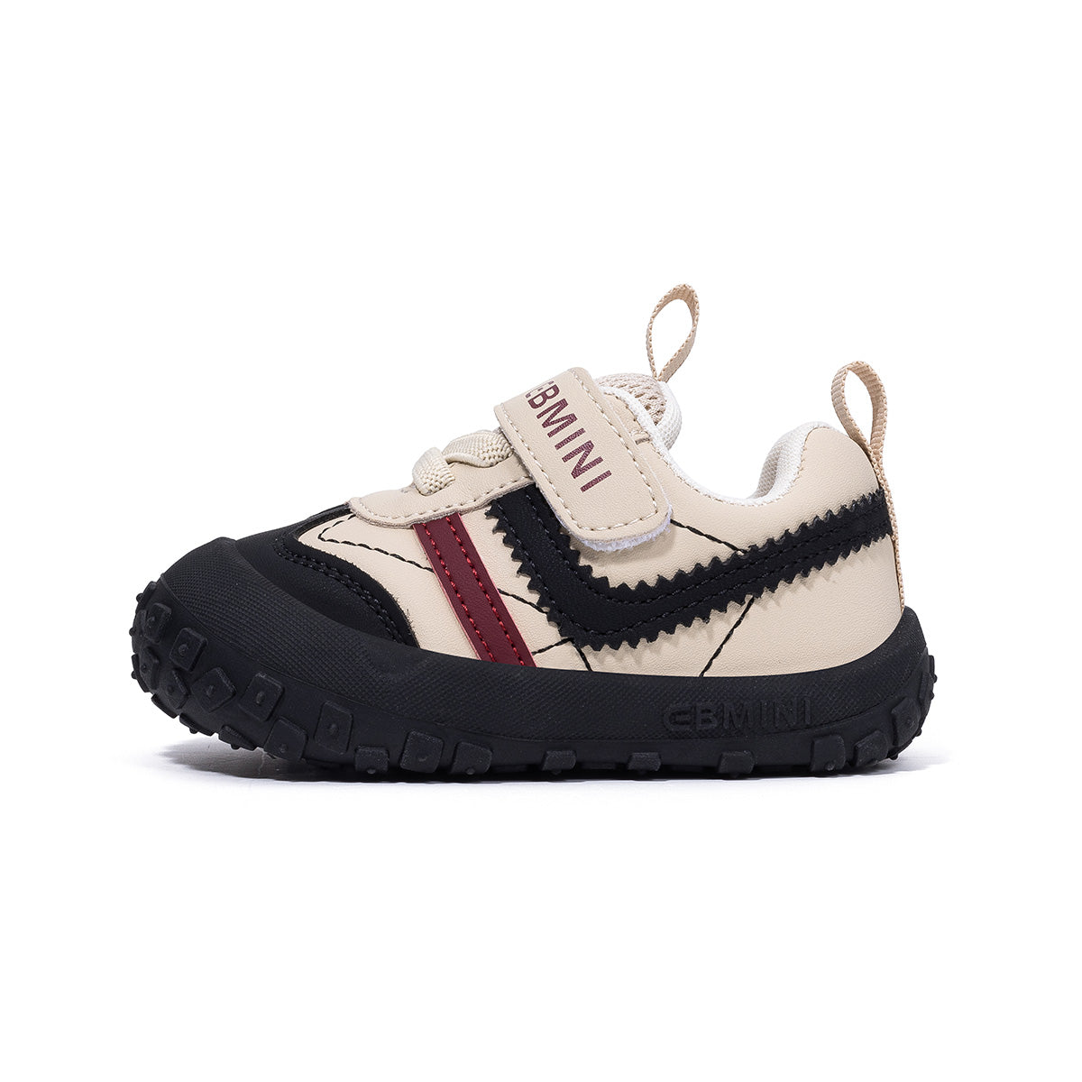 EBMINI STRUT toddler sneakers with a roomy wide toe box