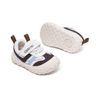 EBMINI STRUT easy-on toddler sneakers with a secure strap closure