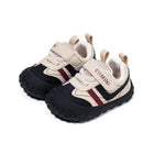 EBMINI STRUT barefoot toddler sneakers with a breathable mesh design