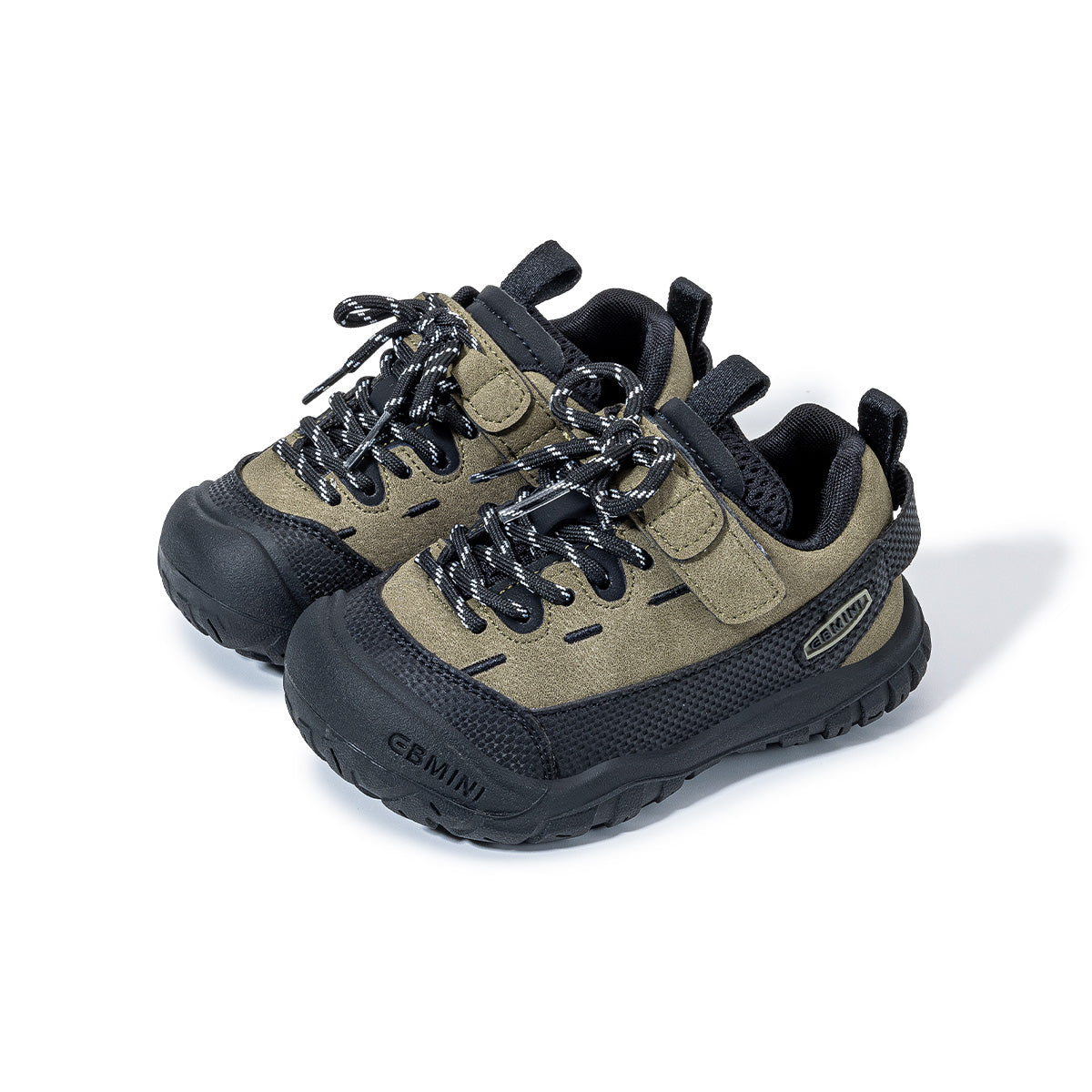 EBMINI SUMMIT barefoot toddler hiking sneakers with suede and breathable mesh