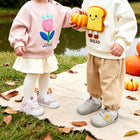 EBMINI SUNNY wide toe star first walker sneakers on-foot lifestyle view