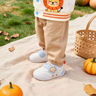EBMINI SUNNY wide toe star first walker sneakers feature detail