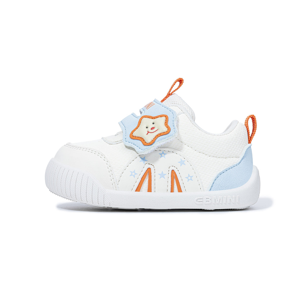 EBMINI SUNNY wide toe star first walker sneakers color options