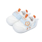 EBMINI SUNNY wide toe star first walker sneakers upper construction detail