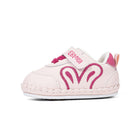 EBMINI SWEETHEART heart baby pre-walker shoes — flexibility detail