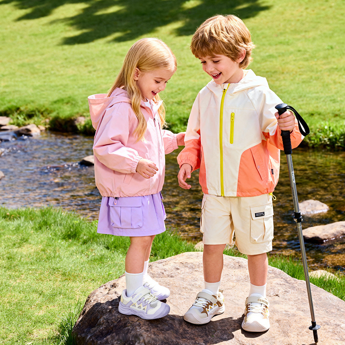EBMINI SWELL breathable mesh sneakers for active children