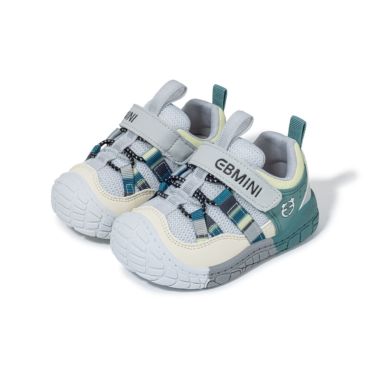 EBMINI TEAL unisex hiking sneakers for trail and playground wear