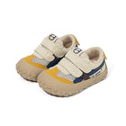 EBMINI TEMPO barefoot toddler sneakers with a sporty colorblock design