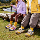 EBMINI TERRAIN wide toe kids outdoor sneakers — upper detail