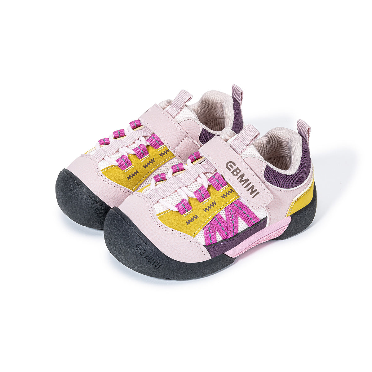 EBMINI TERRAIN wide toe kids outdoor sneakers — on-foot styling