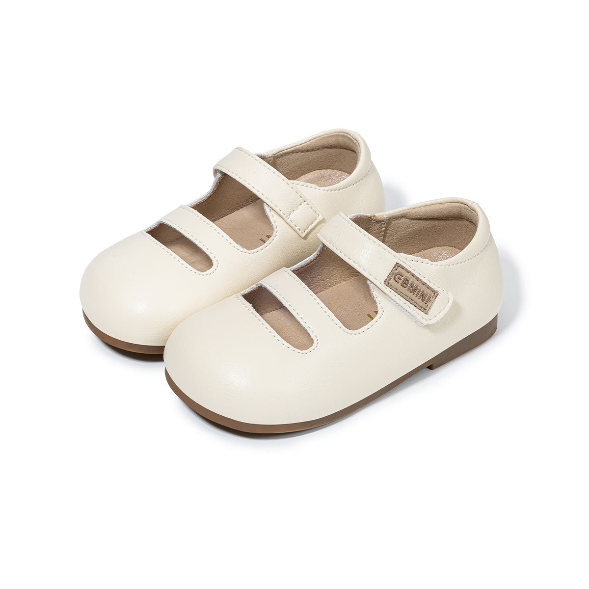 EBMINI TESS barefoot toddler sneakers with a classic Mary Jane design