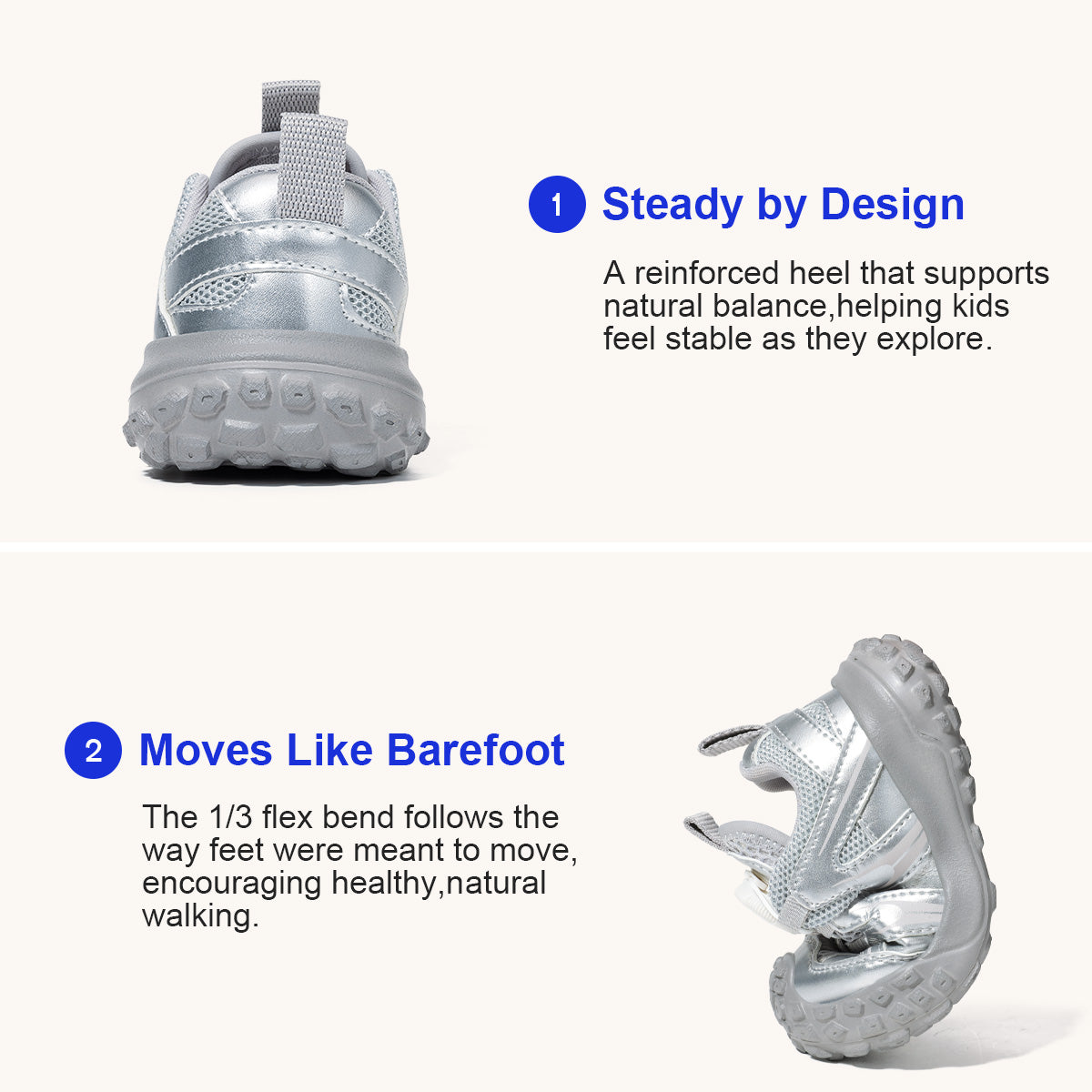 EBMINI TORQ non-slip sneakers for playground adventures