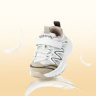 EBMINI TRAX wide toe chunky toddler sneakers upper construction detail