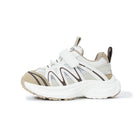 EBMINI TRAX wide toe chunky toddler sneakers easy closure detail