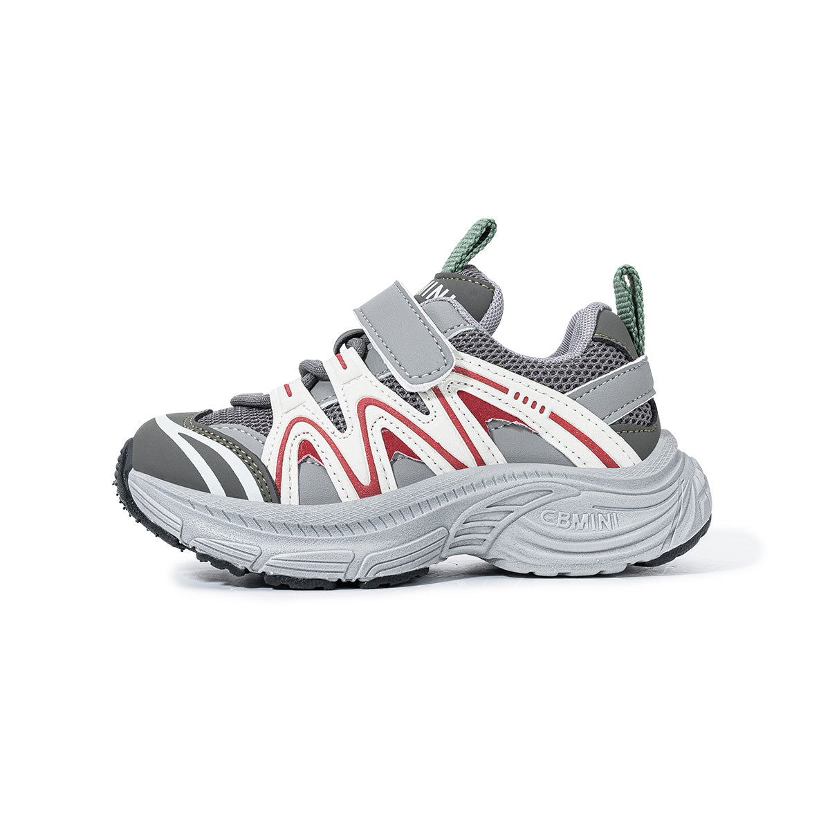 EBMINI TRAX wide toe chunky toddler sneakers product overview