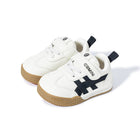 EBMINI TWIN retro barefoot toddler sneakers with double stripes