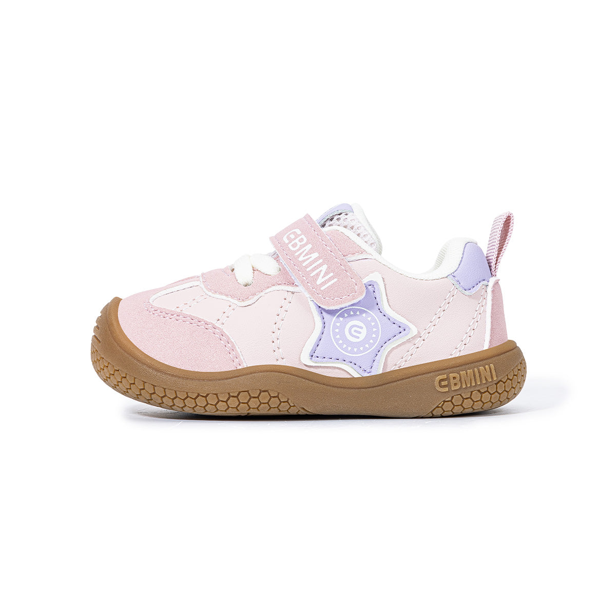 EBMINI TWINKLE wide toe star toddler sneakers side profile