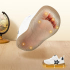 EBMINI TWINKLE wide toe star toddler sneakers heel support detail