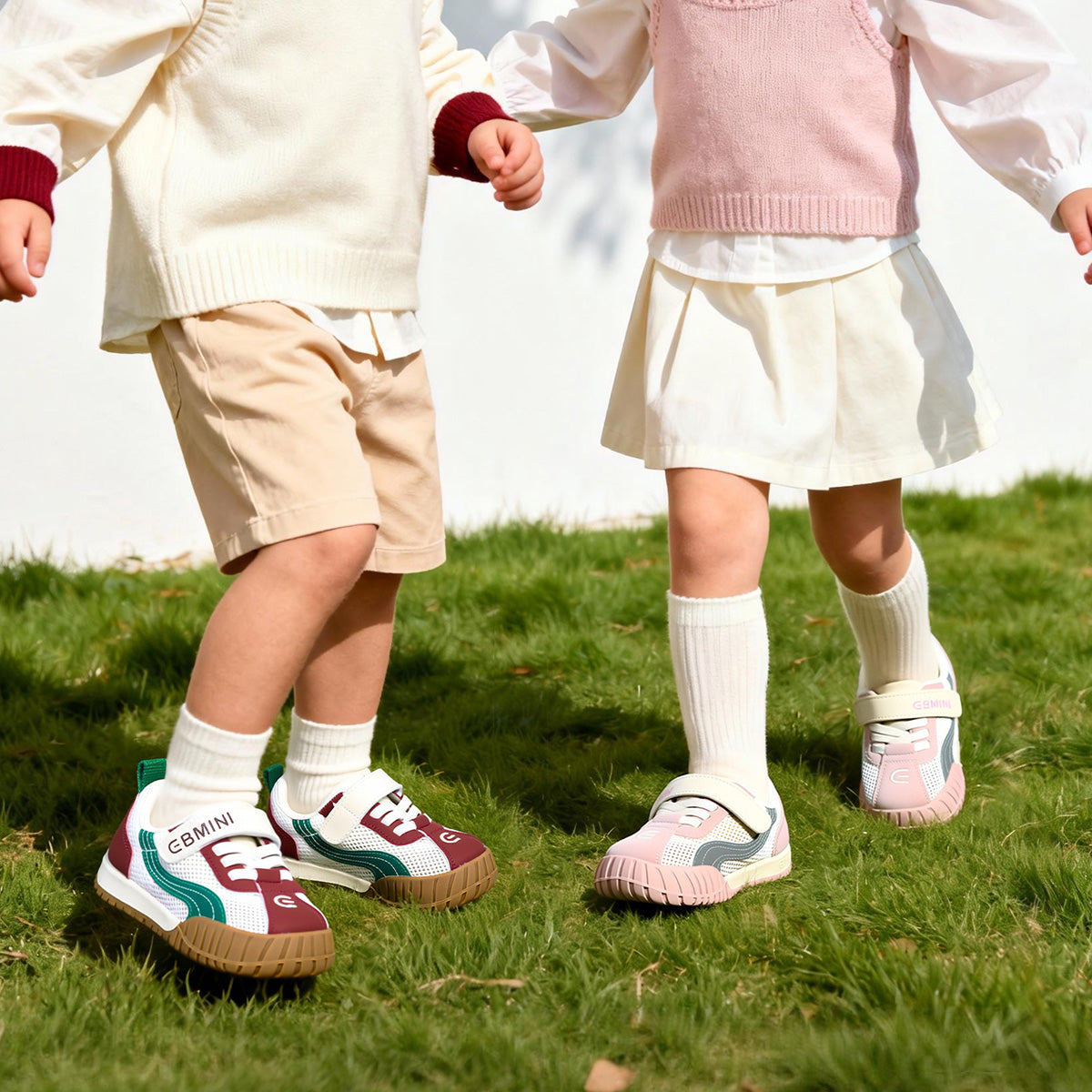 EBMINI VAPOR breathable mesh sneakers for active children