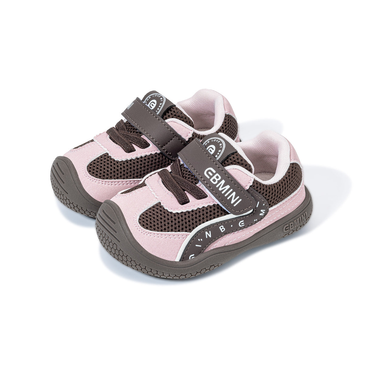 EBMINI VARSITY wide toe campus toddler sneakers pair view