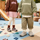 EBMINI VARSITY wide toe campus toddler sneakers feature detail
