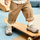 EBMINI VARSITY wide toe campus toddler sneakers flexible sole detail