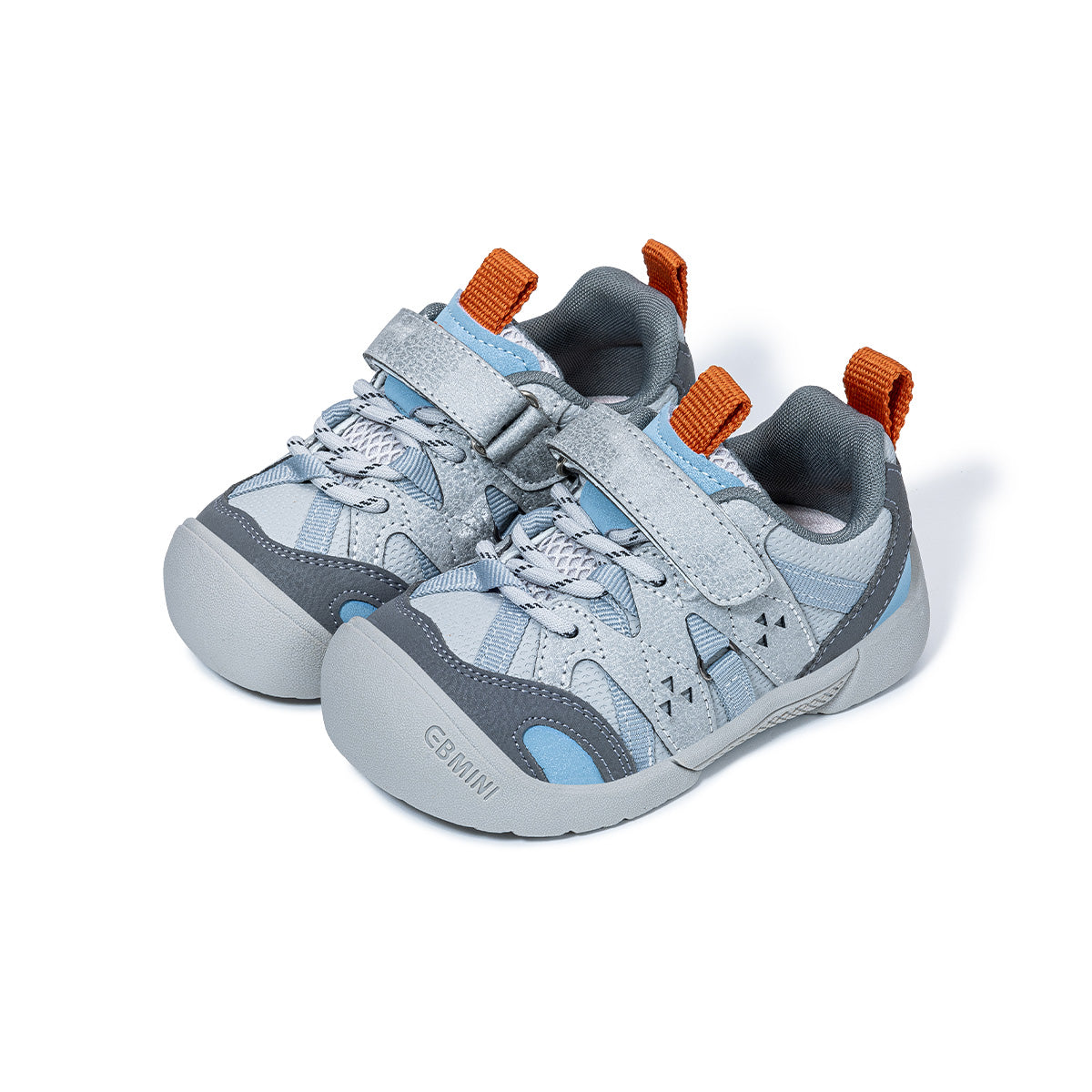 EBMINI VENTURE barefoot toddler hiking sneakers in color block mesh