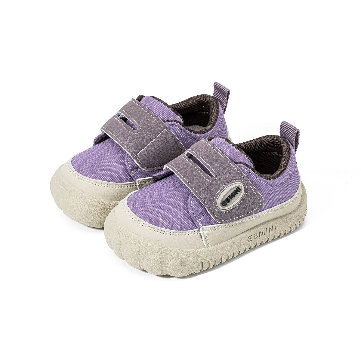 EBMINI VIOLET canvas toddler walking shoes — hero product view